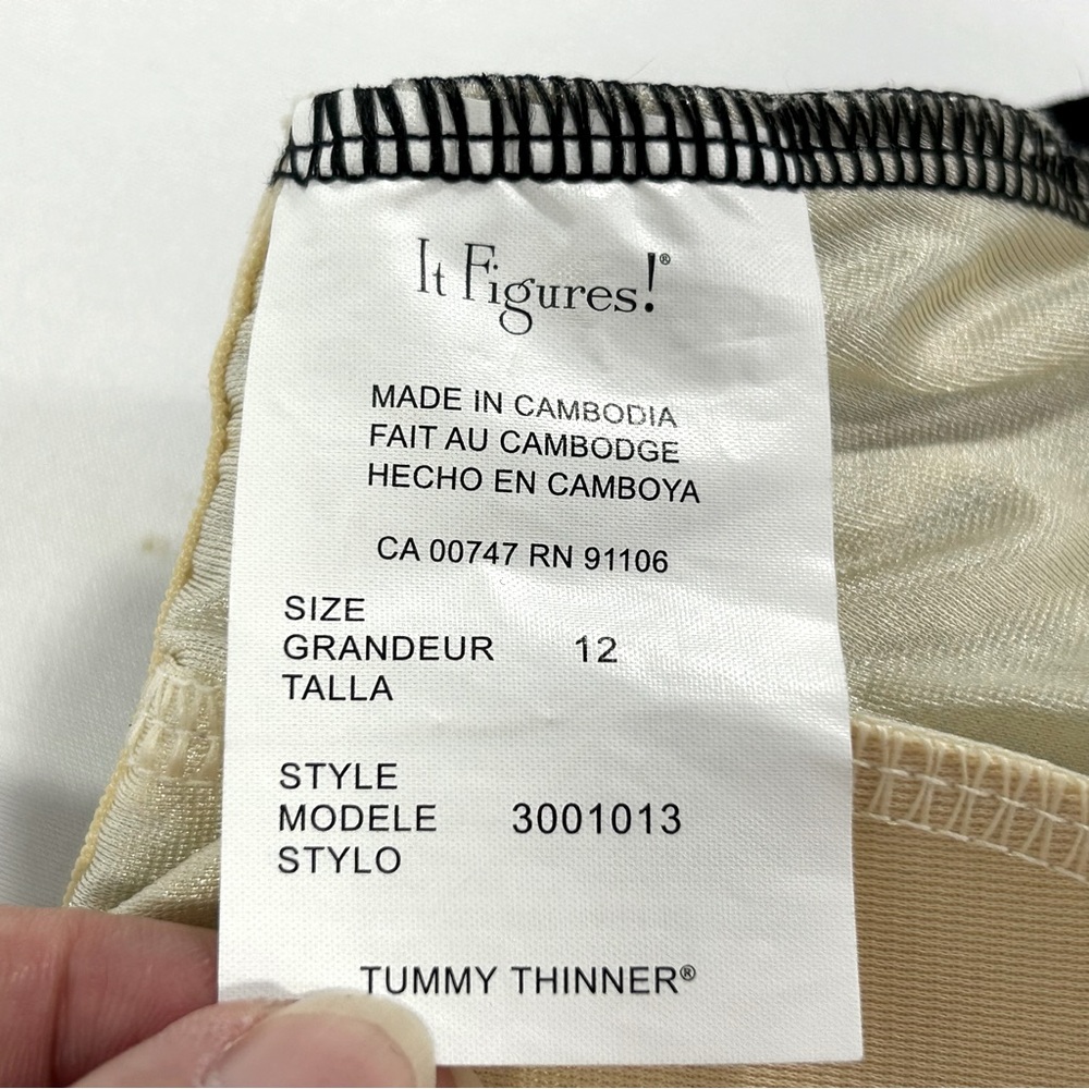 It Figures! One-Piece Geometric Swimsuit Size 12 Women's - Picture 7 of 9